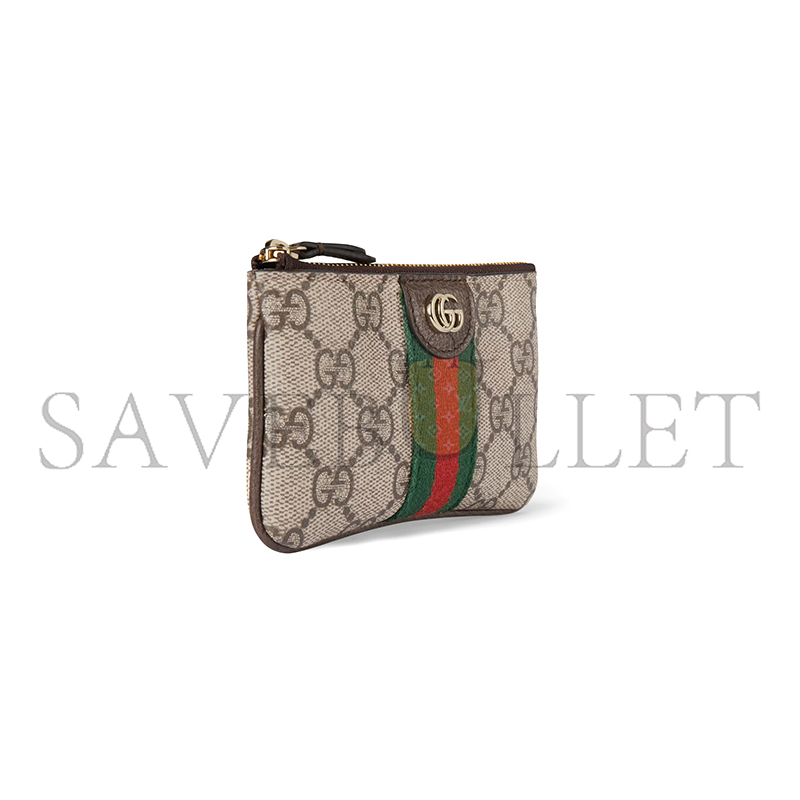 GUCCI OPHIDIA ZIP KEY POUCH 838466 (13.5*7.5*1cm) GUCCI OPHIDIA ZIP KEY POUCH 838466 (13.5*7.5*1cm)
